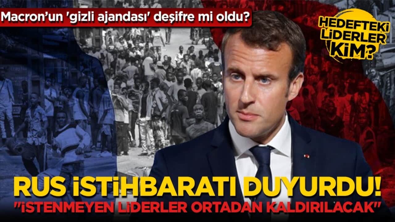 Rus istihbaratından Macron hakkında şok iddia: "Afrika'da suikast timlerine onay verdi!"