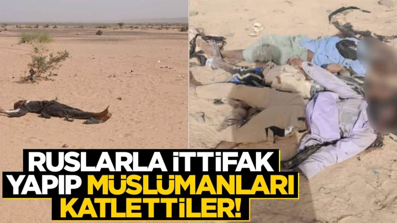 Ruslarla ortak olup sivilleri katlettiler!
