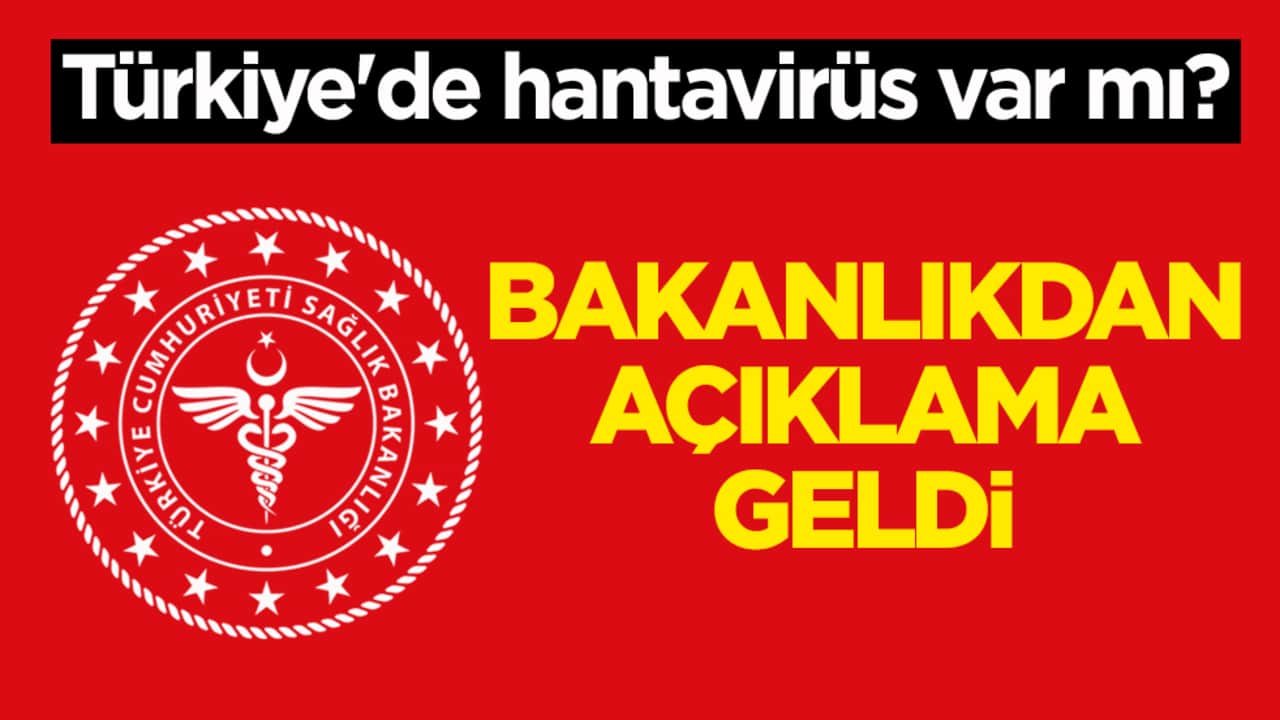 Sağlık Bakanlığı'ndan flaş hantavirüs açıklaması