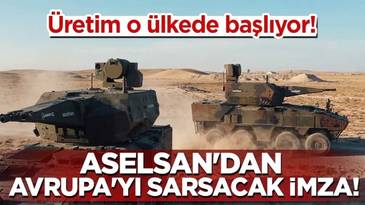 Savunma sanayisinde dev işbirliği: ASELSAN ve Excalibur Avrupa için güçlerini birleştirdi