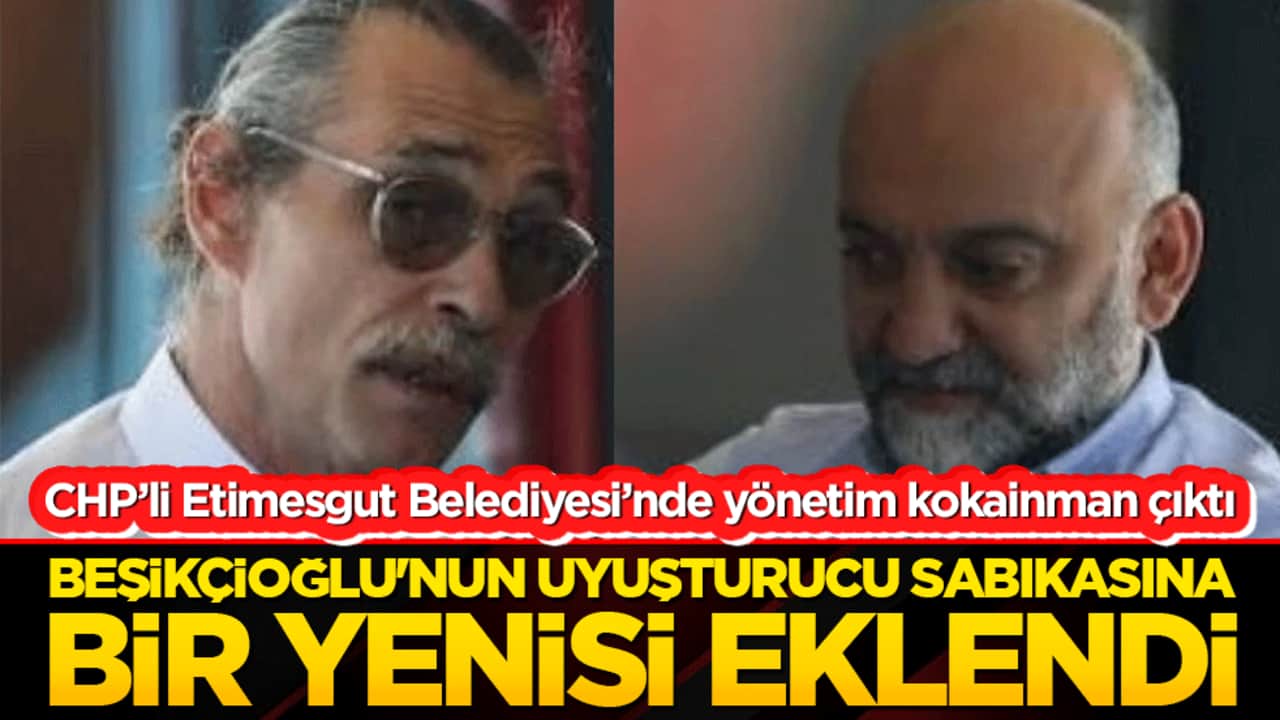 Sefil yönetimde kokain skandalı! Beşikçioğlu'nun uyuşturucu sabıkasına bir yenisi eklendi!