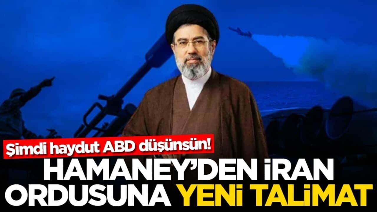 Şimdi haydut ABD düşünsün! Hamaney'den İran ordusuna yeni talimat