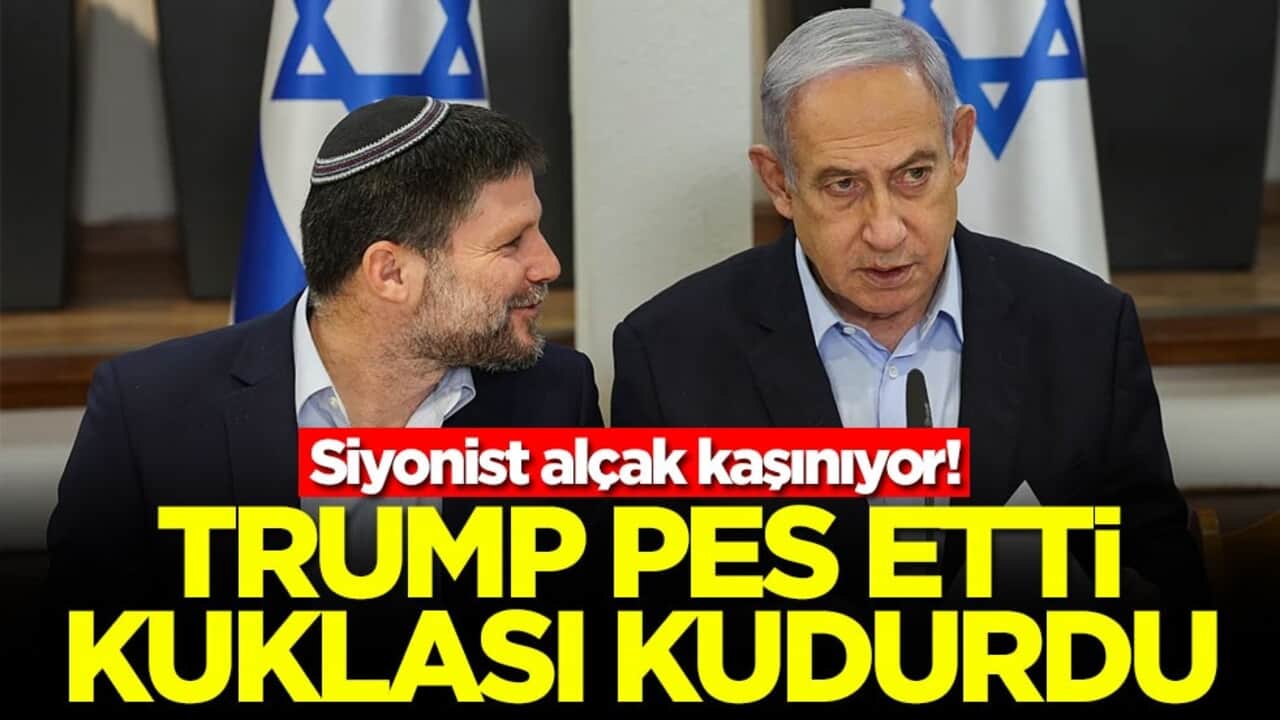 Siyonist alçak kaşınıyor! Trump pes etti kuklası kudurdu