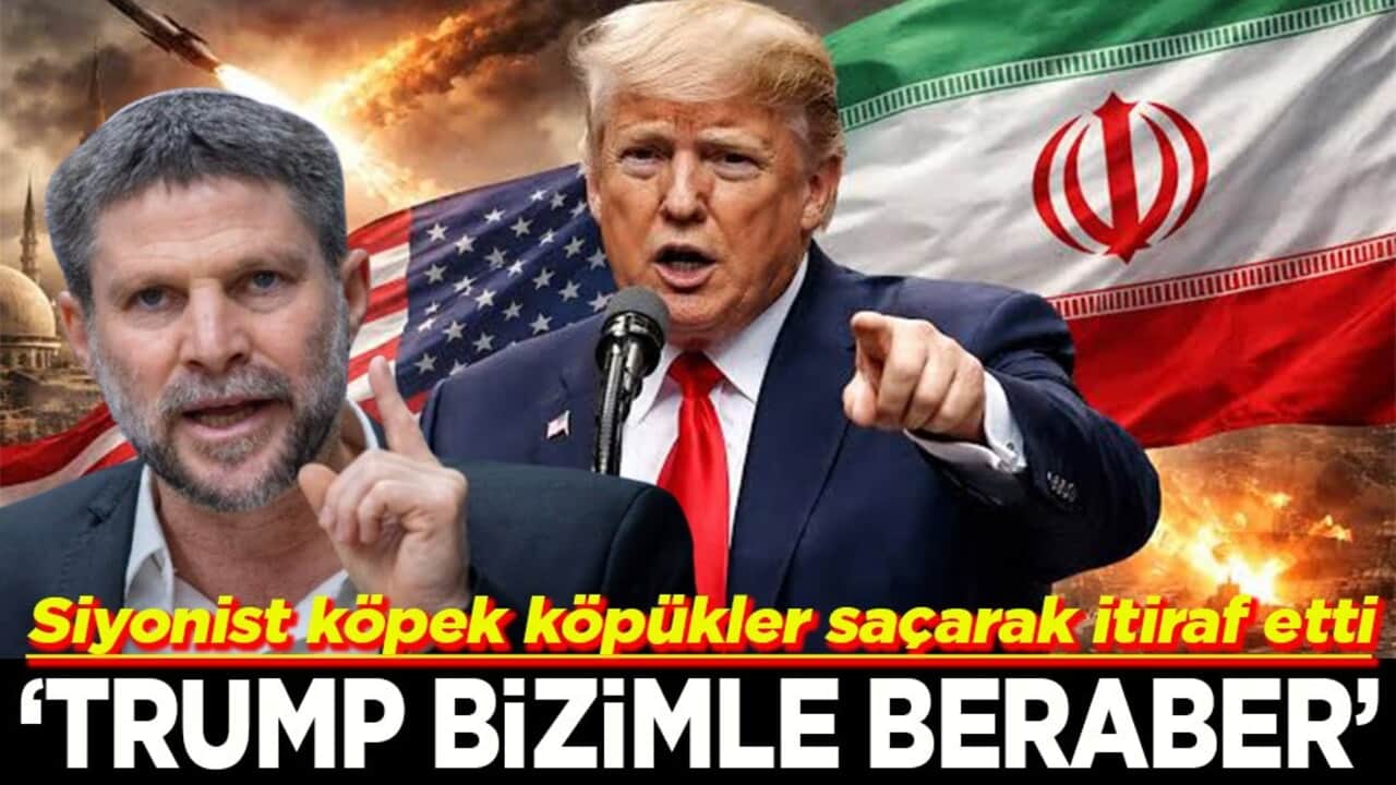 Siyonist köpek köpükler saçarak itiraf etti Trump bizimle beraber