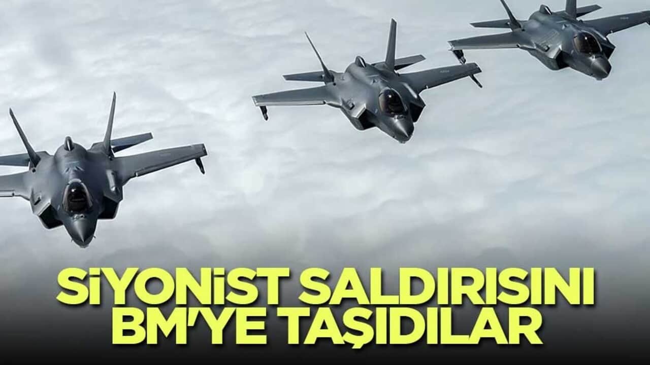 Siyonist saldırısını BM'ye taşıdılar