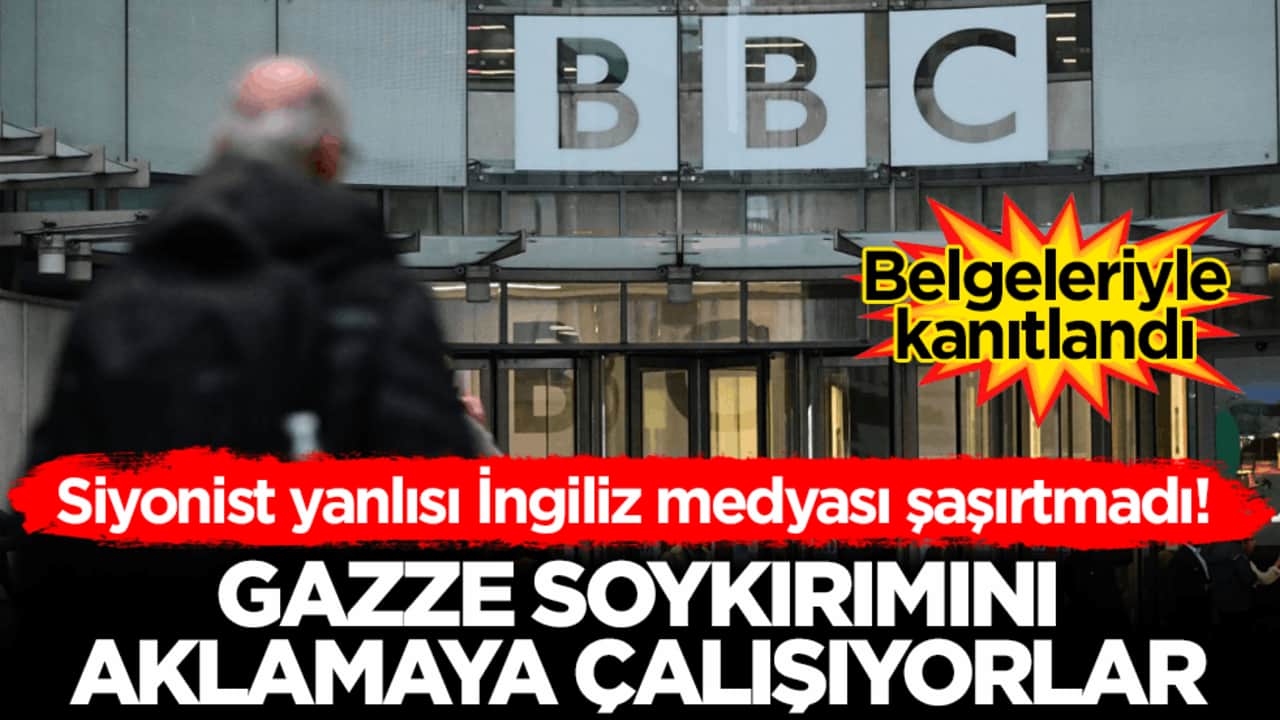 Siyonist yanlısı İngiliz medyası şaşırtmadı! Gazze soykırımını aklamaya çalışıyorlar