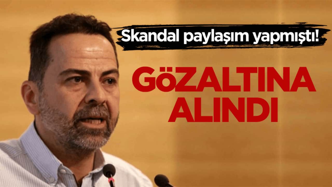 Skandal paylaşım yapmıştı! Nasuh Mahruki gözaltına alındı