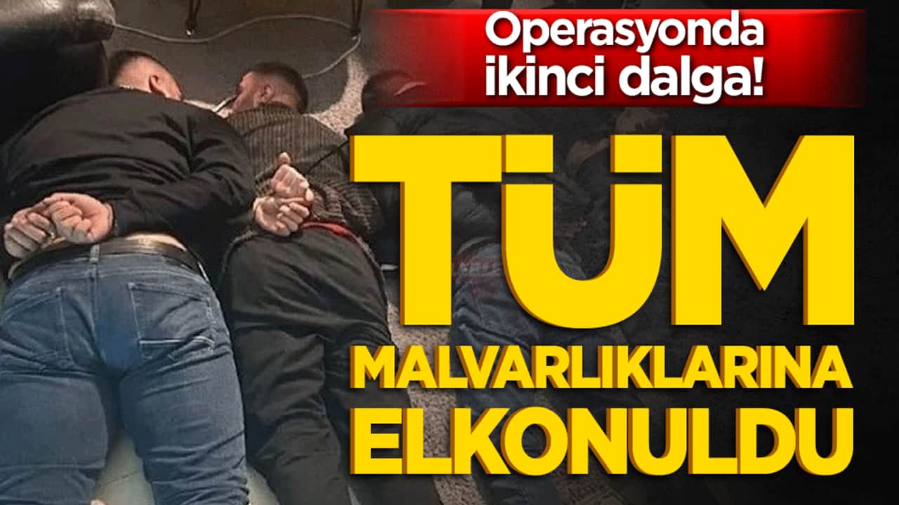 Suç şebekelerine darbe üstüne darbe! Dev servetlerine tamamen el konuldu!