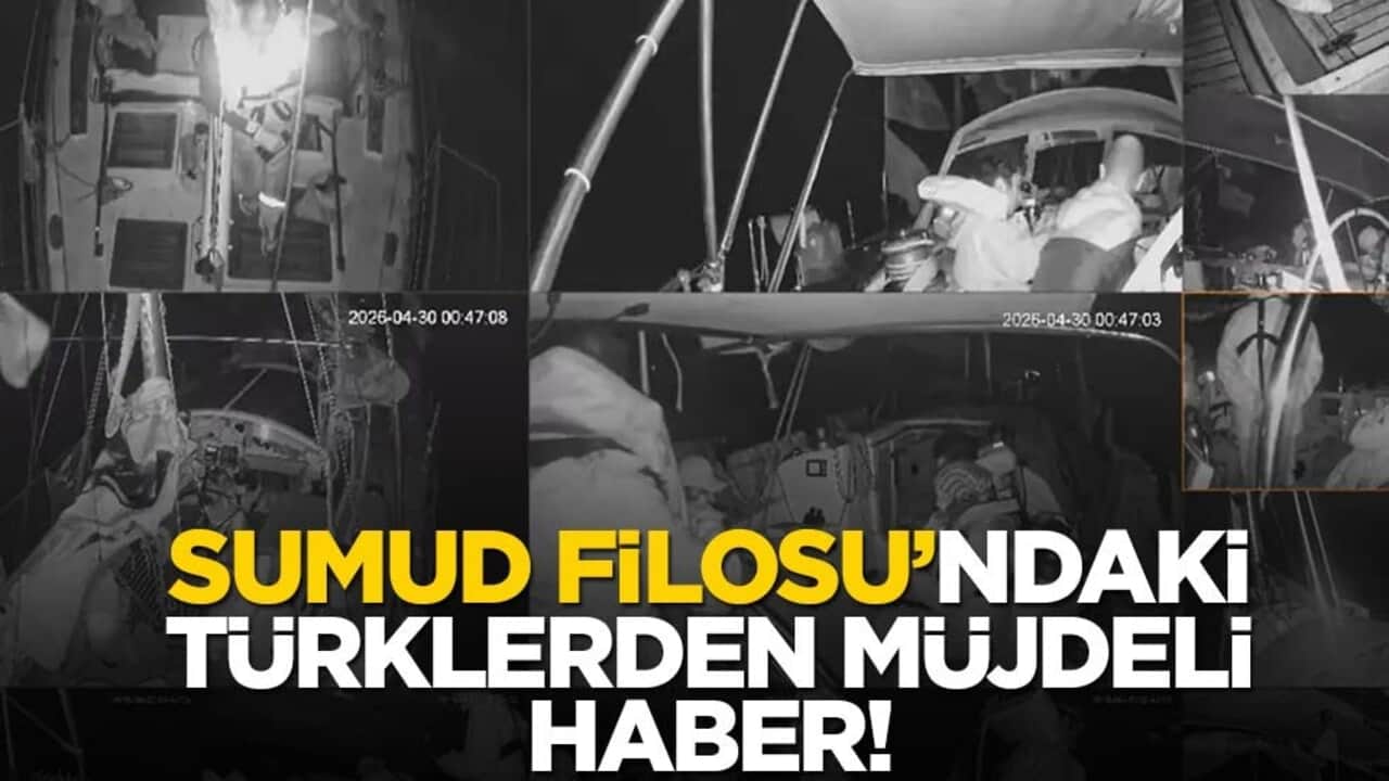 Sumud Filosu'ndaki Türkler için müjdeli haber