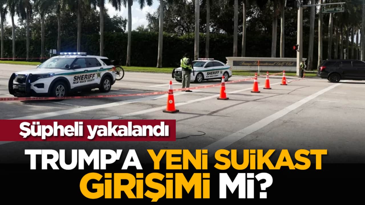 Şüpheli yakalandı: Trump'a yeni suikast girişimi mi?
