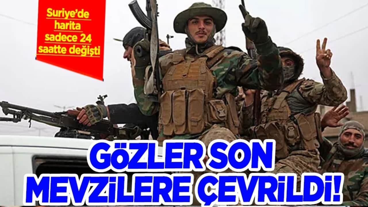 Suriye’de harita sadece 24 saatte değişti! SDG/YPG'yi kovan aşiret: Kurtulmayı bekleyen kaç mevzi kaldı?