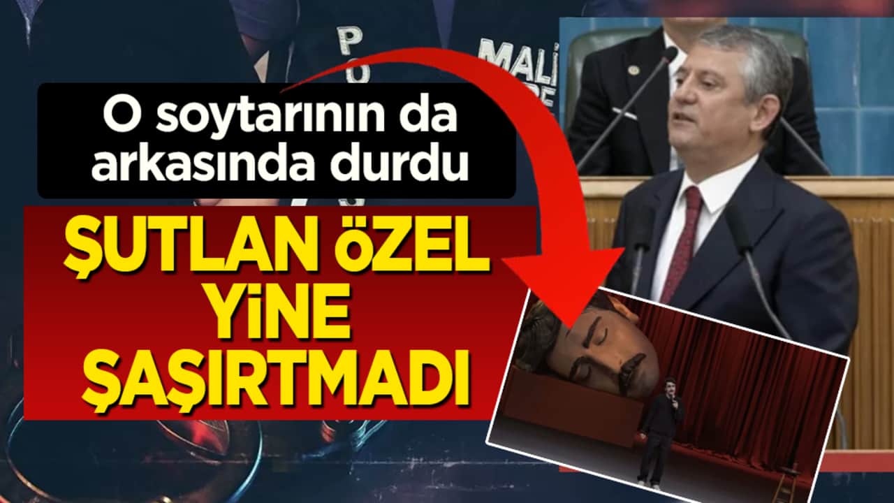 Şutlan Özel yine şaşırtmadı! O soytarının da arkasında durdu
