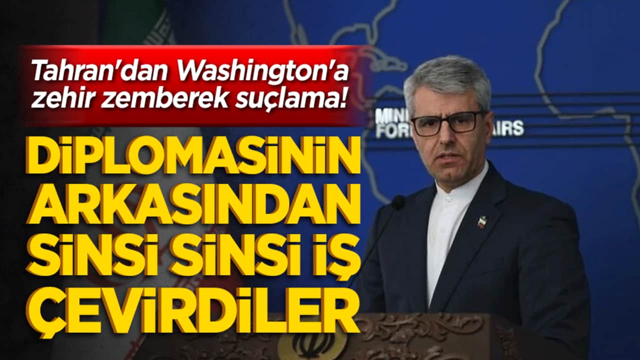 Tahran'dan Washington'a zehir zemberek suçlama! Diplomasinin arkasından sinsi sinsi iş çevirdiler!