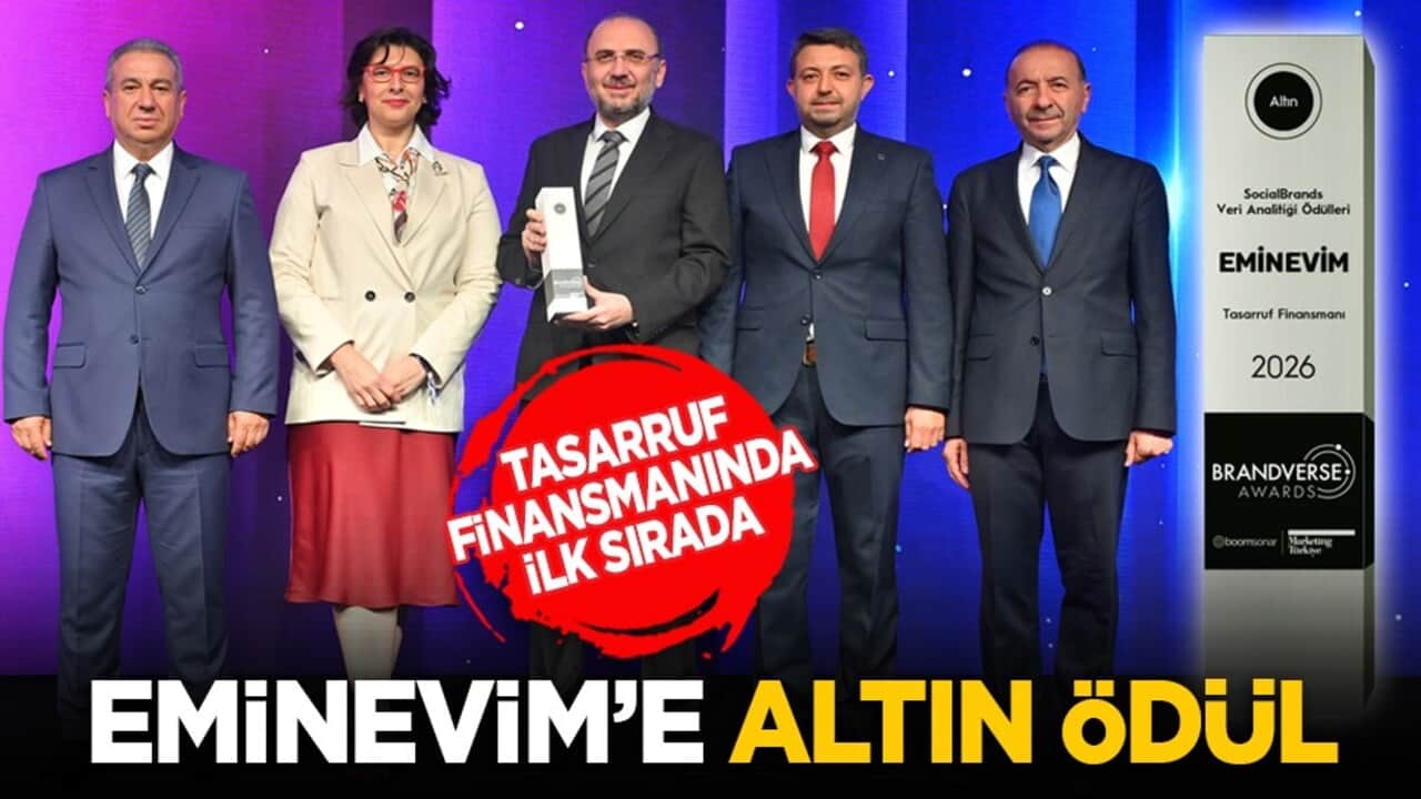 Tasarruf finansmanında ilk sırada: Eminevim’e altın ödül