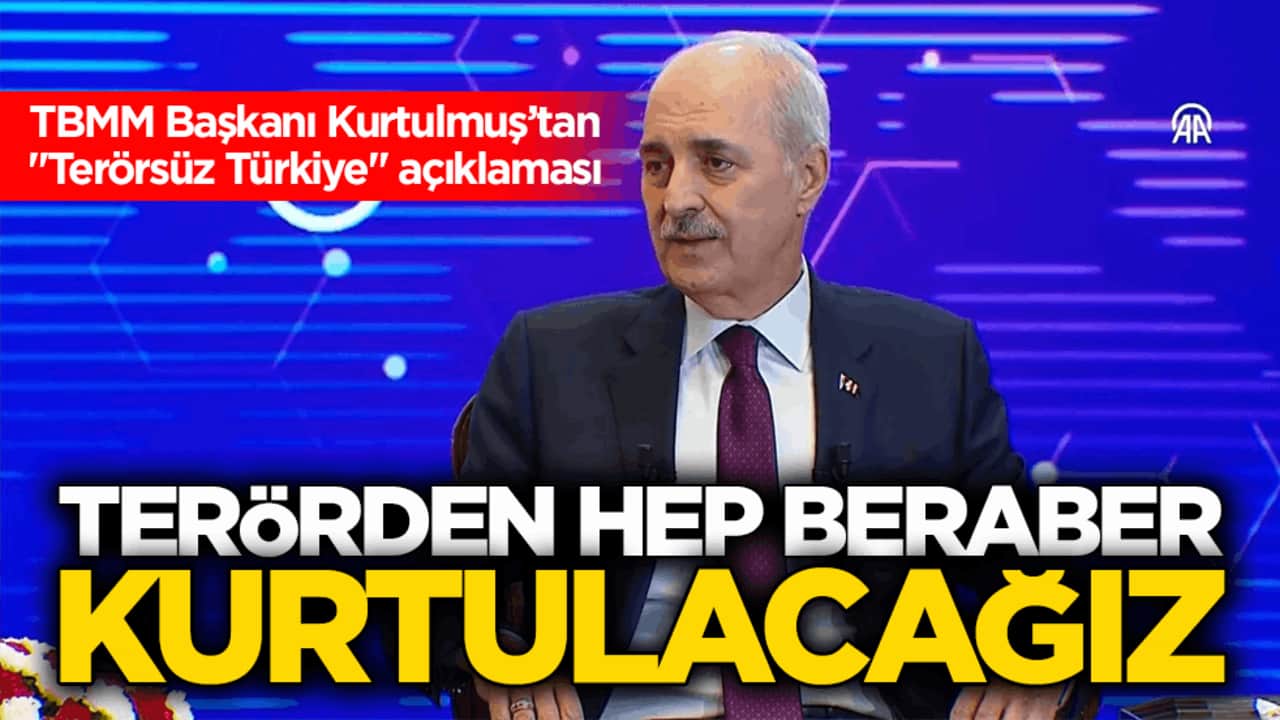TBMM Başkanı Kurtulmuş’tan "Terörsüz Türkiye" açıklaması: Süreç tamamen açık ve şeffaf şekilde ilerleyecek