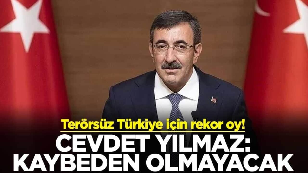Terörsüz Türkiye için çerçeve kanun teklifi kabul edildi! Cevdet Yılmaz: Kaybeden olmayacak