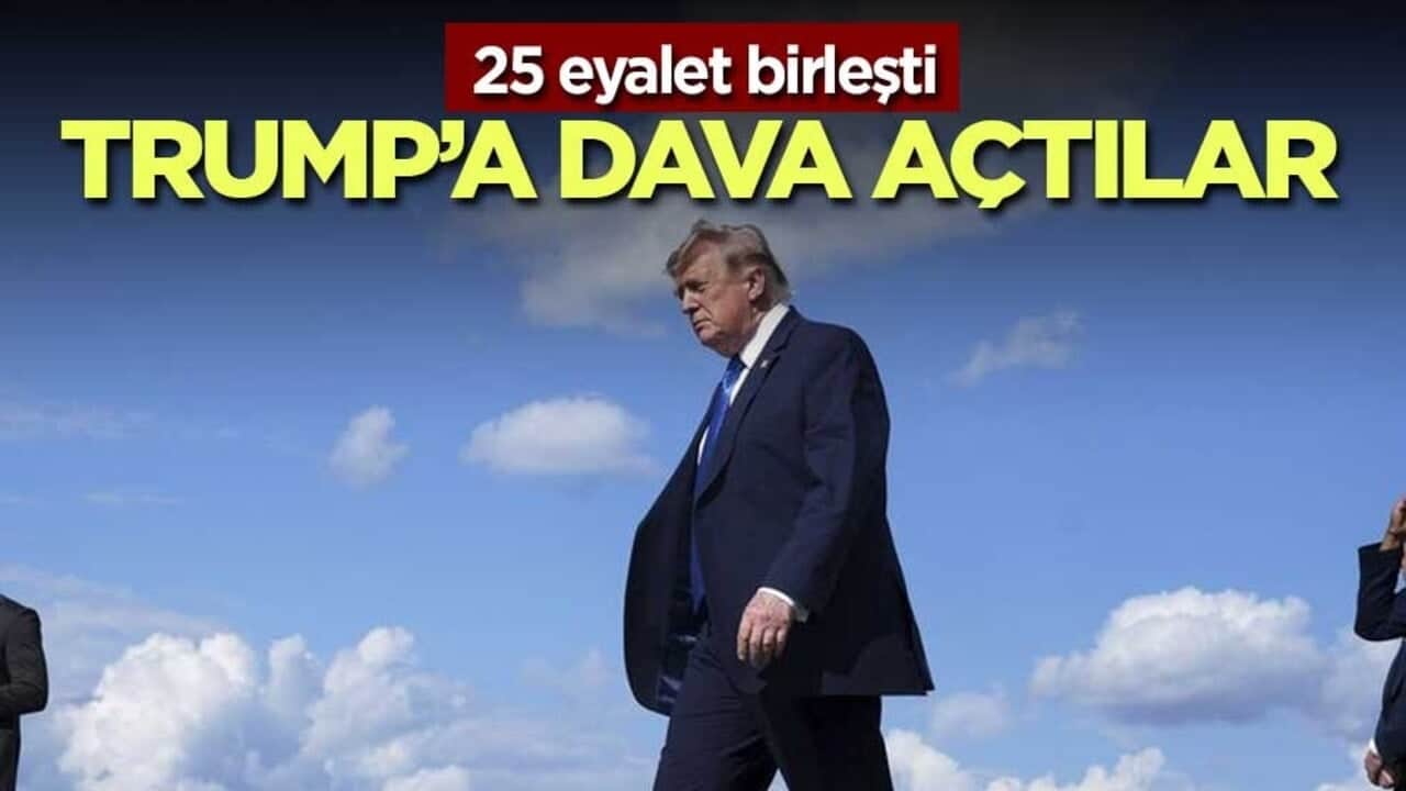 Trump’ın yeni gümrük tarifelerine 25 eyaletten ortak dava