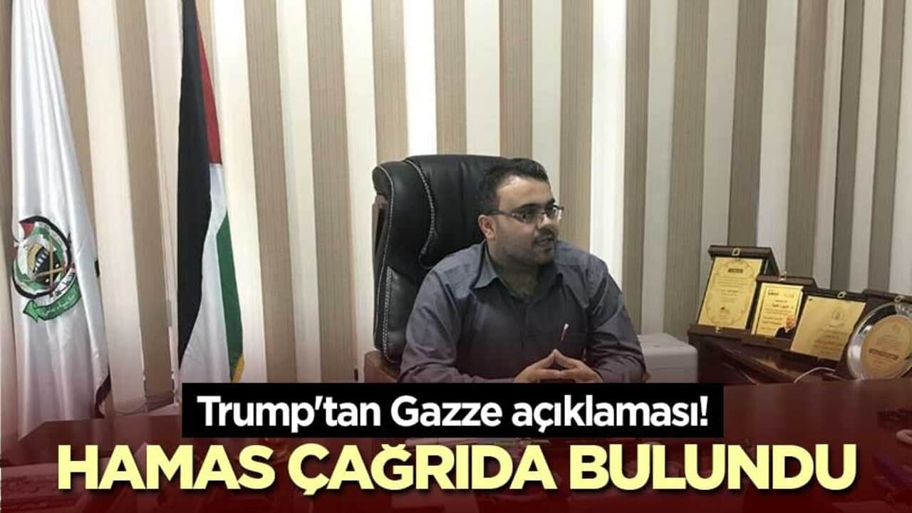 Trump'tan Gazze açıklaması! Hamas çağrıda bulundu