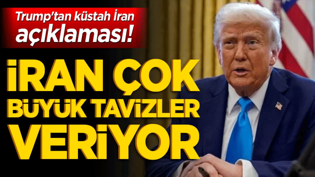 Trump'tan küstah İran açıklaması! Savaş çok iyi gidiyor ve büyük farkla kazanıyoruz!
