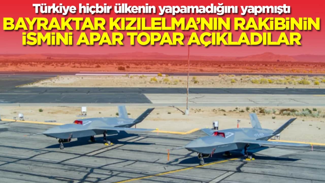 Türkiye hiçbir ülkenin yapamadığını yapmıştı: Bayraktar Kızılelma'nın rakibinin ismi apar topar açıkladılar