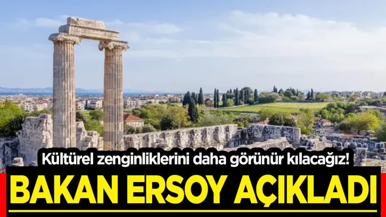 Türkiye Kültür Yolu Festivali ilk kez Aydın'da! Bakan Ersoy: Aydın'ın kültürel zenginliklerini daha görünür kılacağız