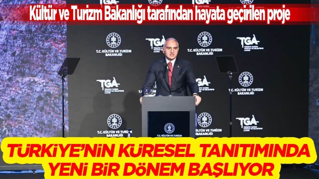 Türkiye’nin tanıtımında yeni dönem; Mini dizi stratejisi tanıtıldı...