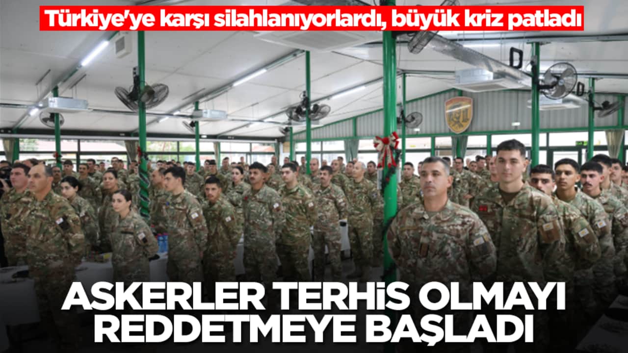 Türkiye'ye karşı silahlanıyorlardı, büyük kriz patladı: Askerler terhis olmak istemiyor