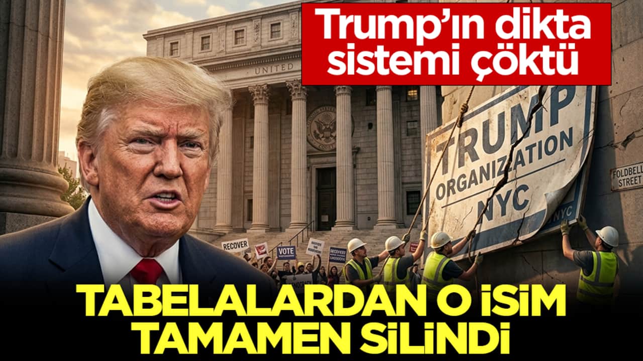 Washington'da Trump’ın dikta sistemi çöktü: Tabelalardan o isim tamamen silindi