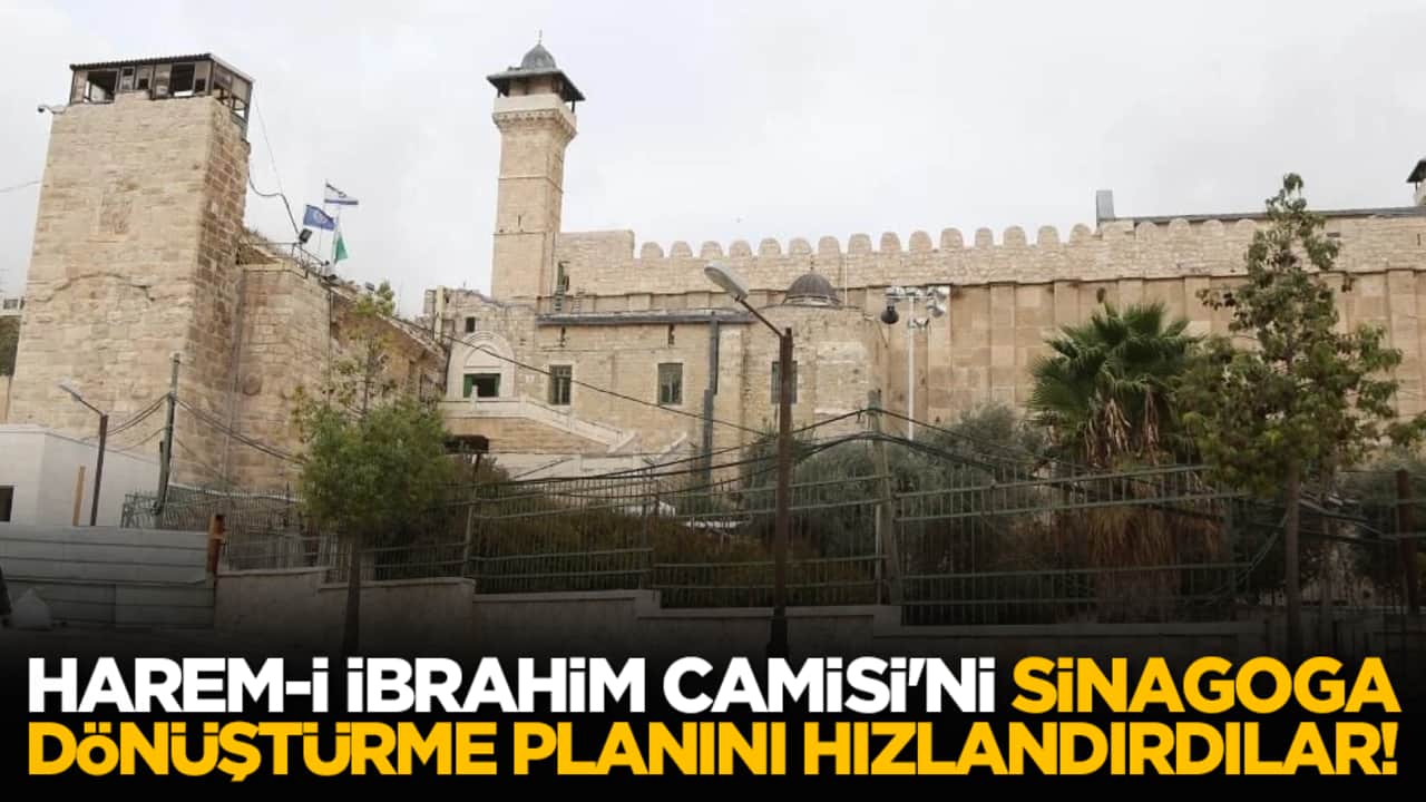 Yahudiler Harem-i İbrahim Camisi'ni sinagoga dönüştürmeye çalışıyor!