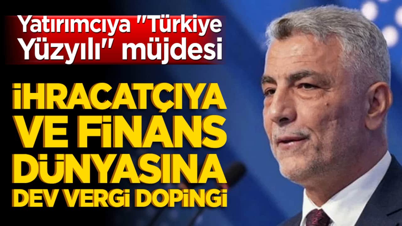 Yatırımcıya "Türkiye Yüzyılı" müjdesi: İhracatçıya ve finans dünyasına dev vergi dopingi!