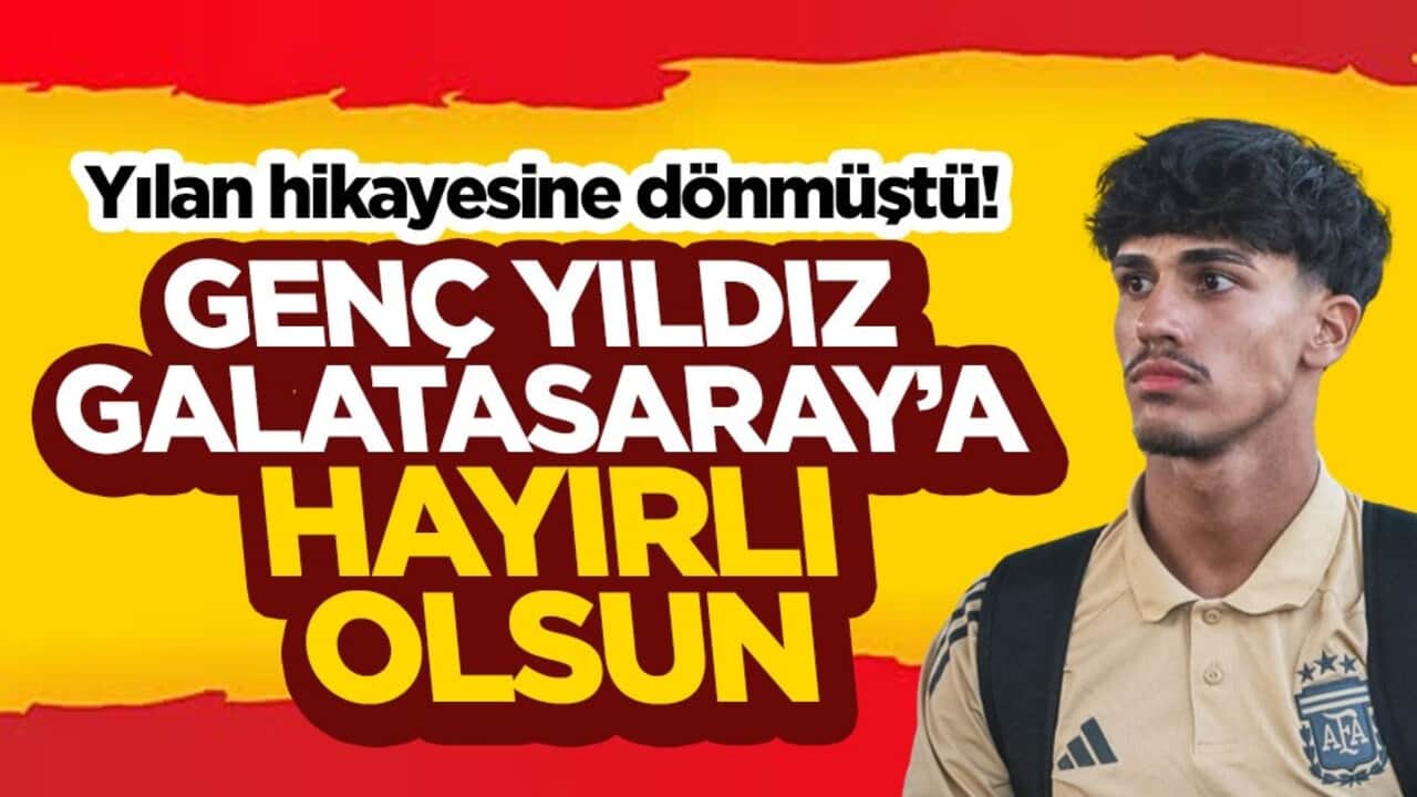 Yılan hikayesine dönmüştü! Sonunda açıklandı! Genç yıldız Galatasaray'a hayırlı olsun
