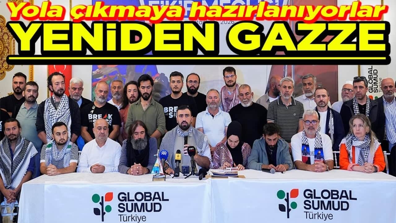Yola çıkmaya hazırlanıyorlar Yeniden Gazze