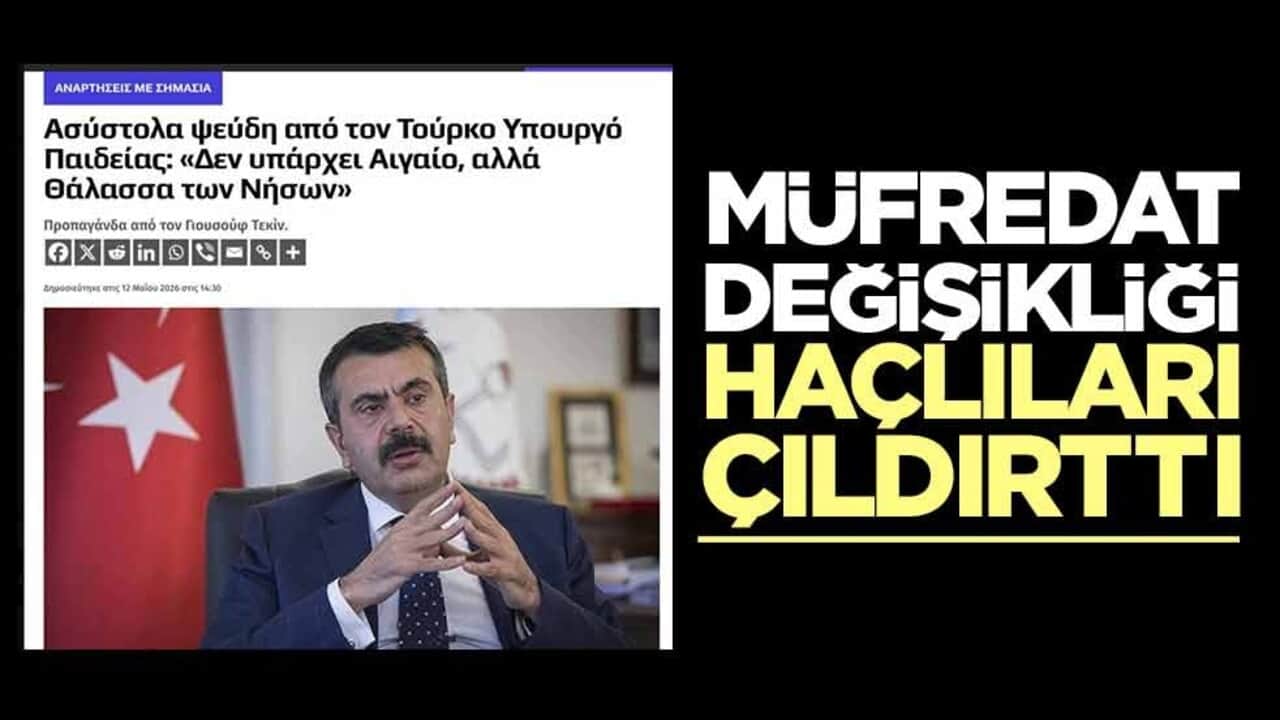 Yunan'ın gündeminde Bakan Tekin var! Maarif modeli Haçlıları çıldırttı