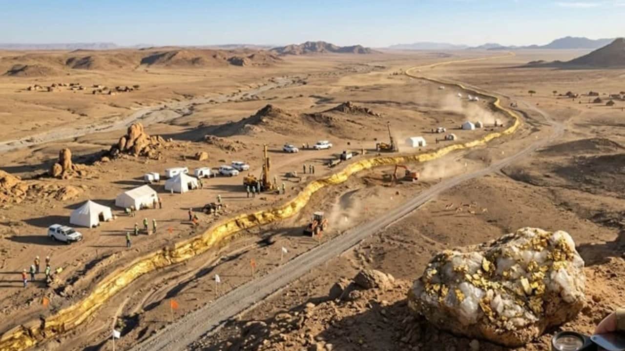 3 milyonluk ülke büyük hazine buldu: 6 kilometrelik dev altın damarı