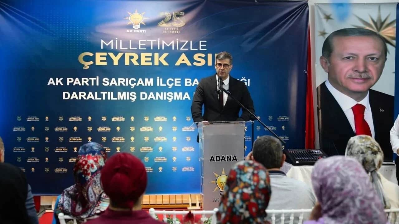  AK Parti Adana İl Başkanı Özkan'dan güçlü teşkilat vurgusu