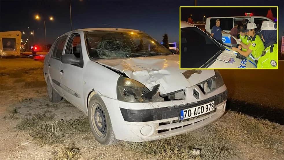 Alkollü sürücüden arabayla cinayet baba öldü oğlu yaralı