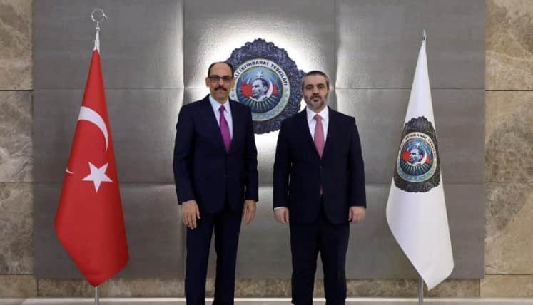 Ankara-Şam hattında sıcak gelişme: MİT Başkanı Kalın, Suriyeli Bakanı ağırladı