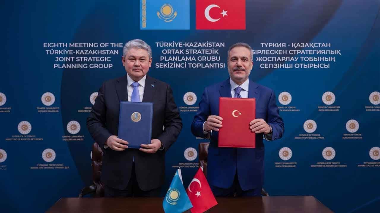 Ankara'da Türk dünyası için tarihi imza! Türkiye ve Kazakistan'dan dev stratejik hamle