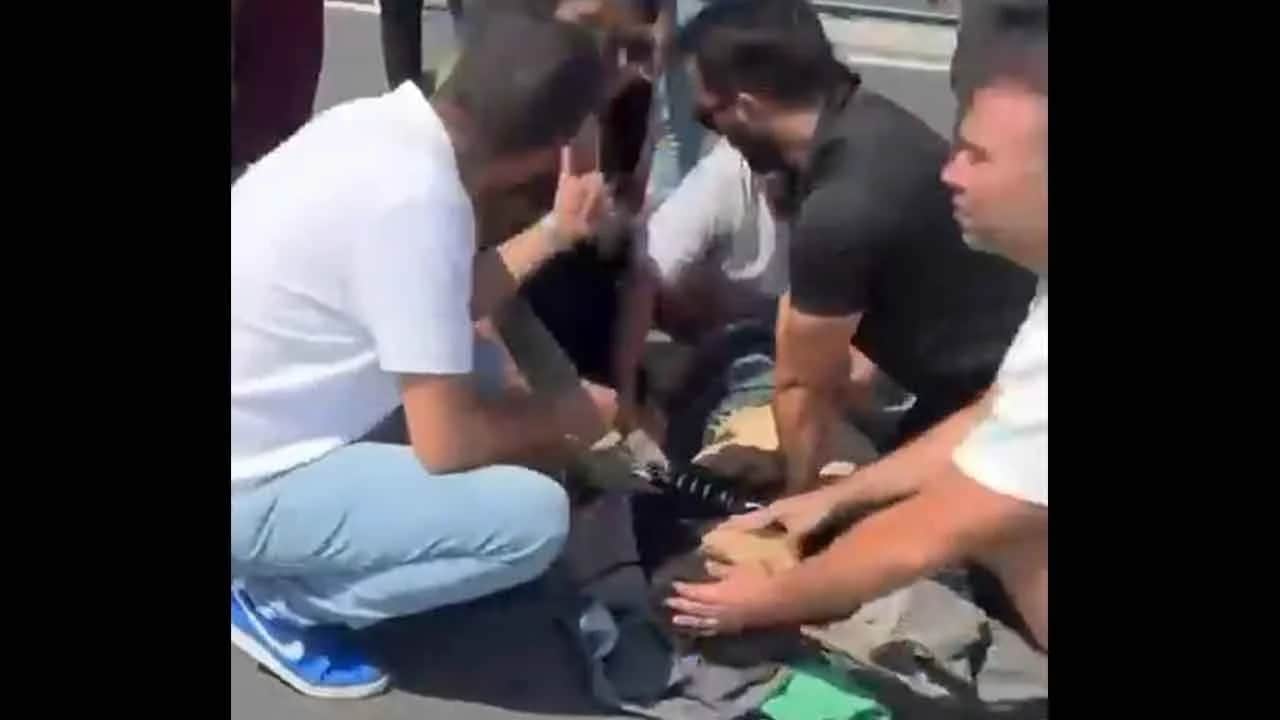 Aşırı hız ölüm getirdi! Motosikletli otomobile arkadan çarptı
