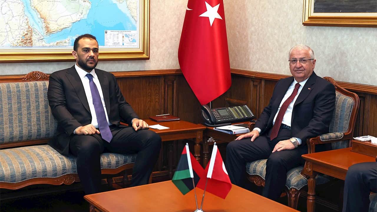 Bakan Güler Libya Savunma Bakanı vekilini kabul etti