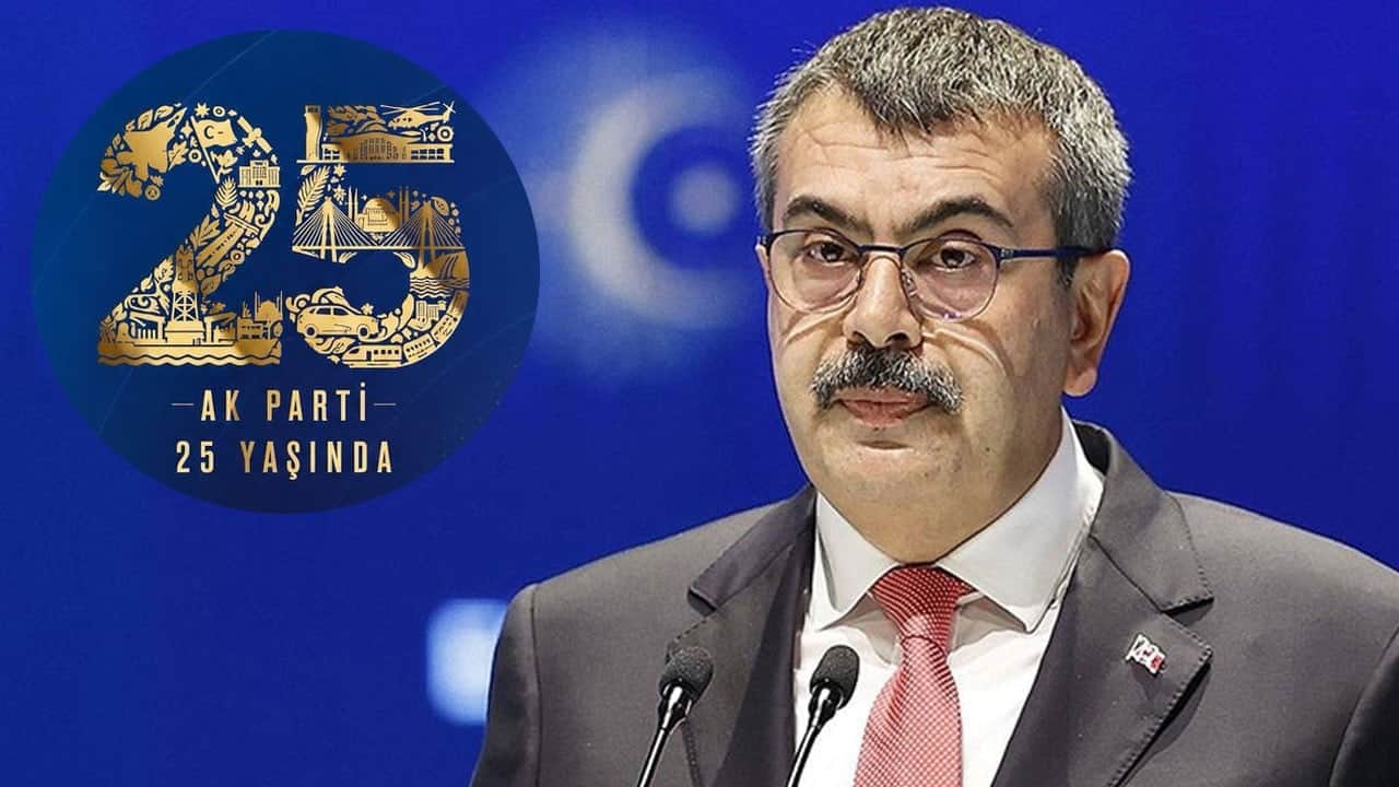 Bakan Tekin'den AK Parti'nin 25'inci yılı paylaşımı: Türkiye Geleceğe Hazır