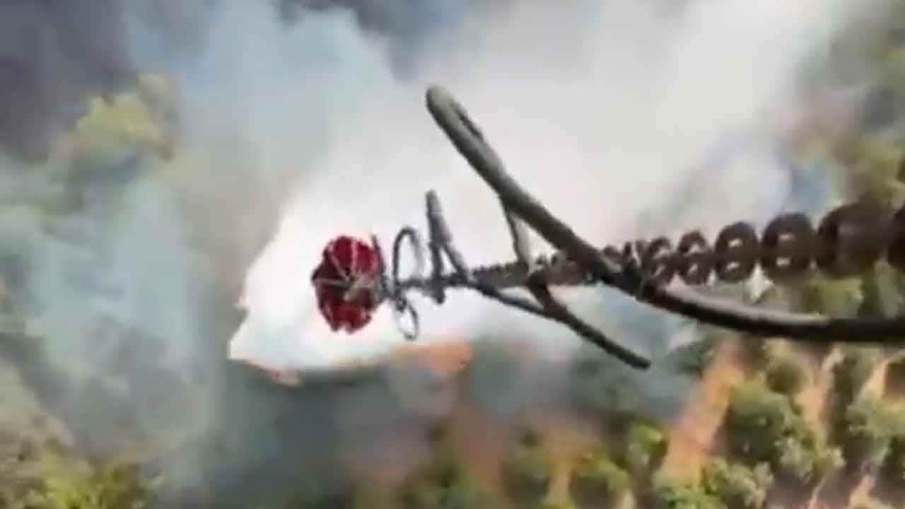 Balıkesir'de ciğerlerimiz yandı! Manyas'taki orman yangını kontrol altına alındı!