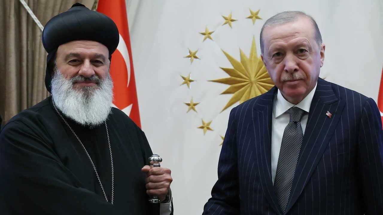Başkan Erdoğan, Efrem Kerim'i kabul etti