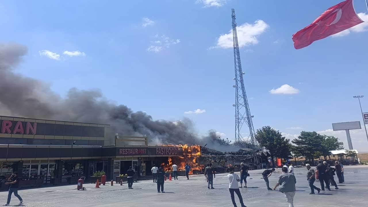 Dinlenme tesisinde korku dolu anlar