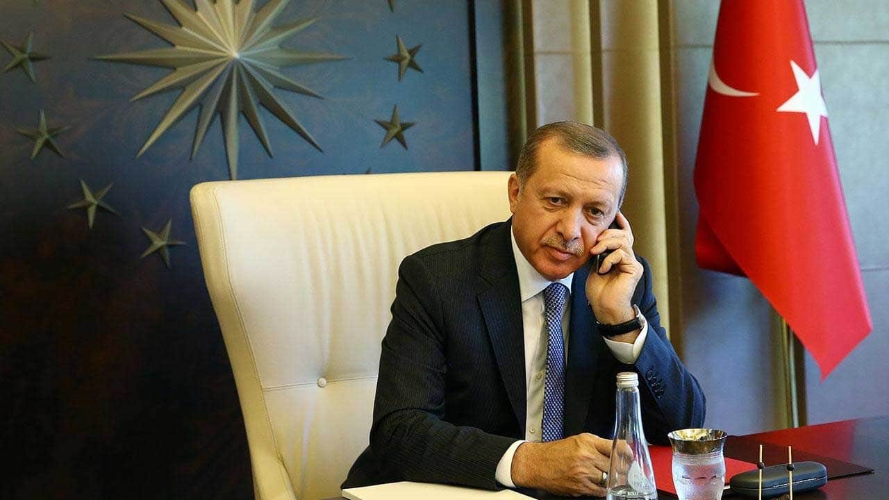 Erdoğan'dan kritik telefon