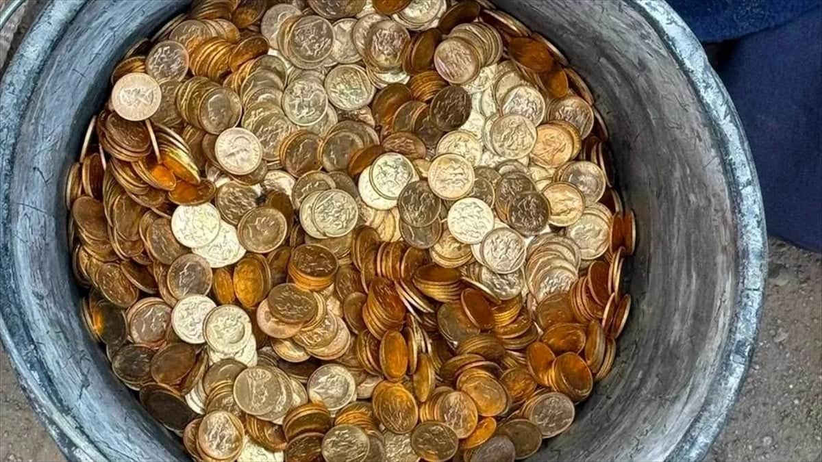 Eski binada tadilat yapılıyordu! Duvarın içinde 9 milyon Euro değerinde altın bulundu