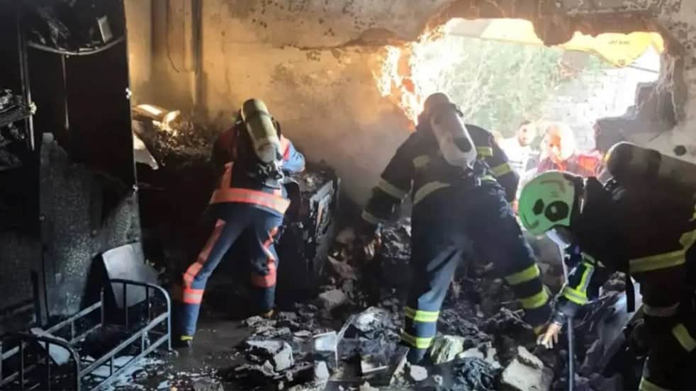 Evde yangın çıktı: 1 çocuk öldü, 5 kişi yaralandı