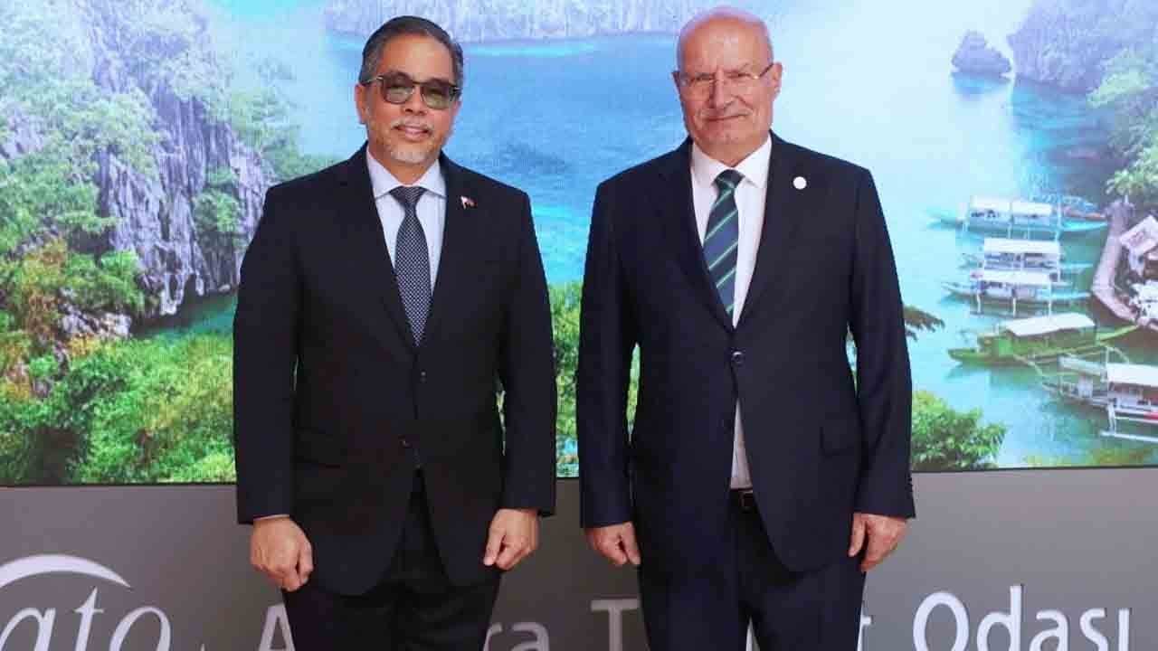Filipinler Büyükelçisi Ascalon, ATO’yu ziyaret etti: Baran, 'Türkiye İle Filipinler arasındaki dış ticaret hacmi 400 milyon doları aştı'