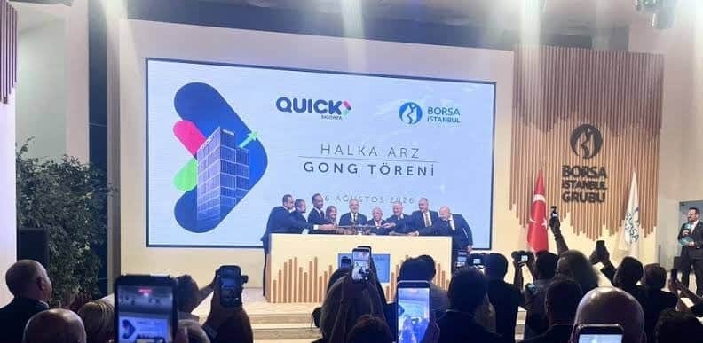 Gong, Quick Sigorta için çaldı