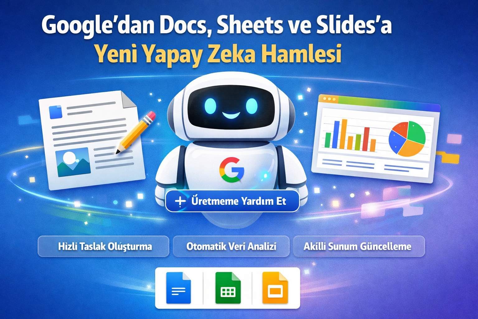 Google, Workspace uygulamalarına gelişmiş yapay zeka özellikleri ekledi